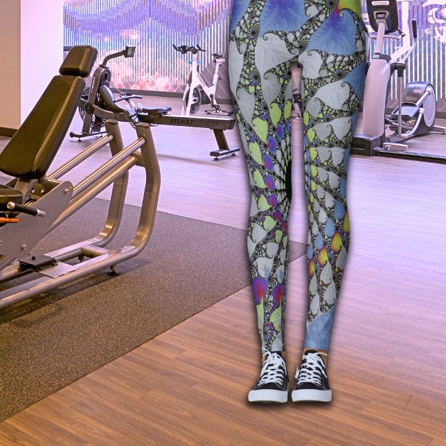 Fractal leaves leggings (Creator Uploaded)