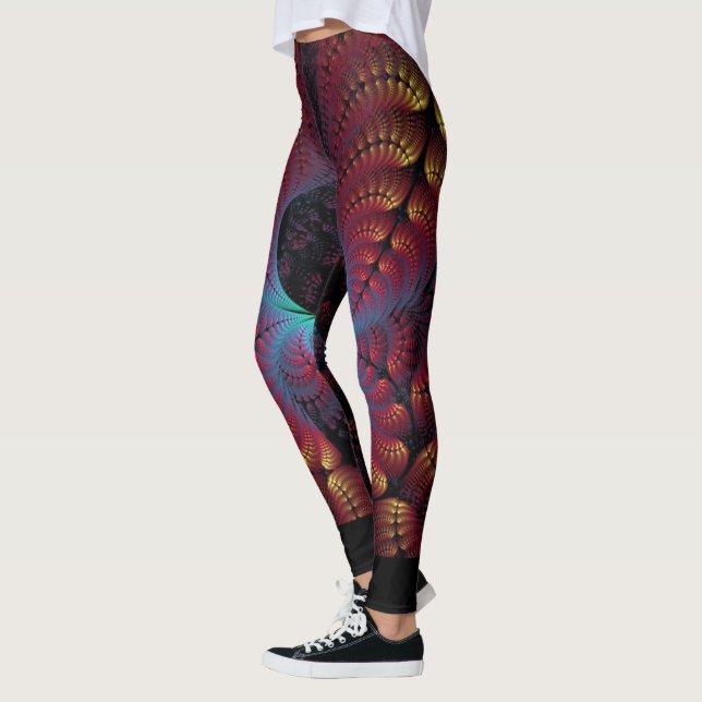 Fractal Leggings (Left)