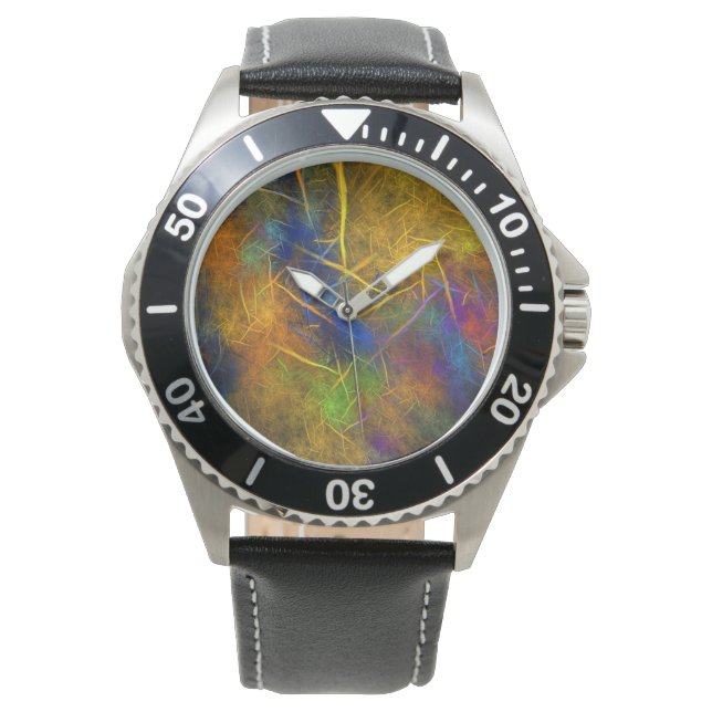 Fractal Lightning (Storm Flame) Watch (Front)