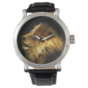 Fractal lion watch