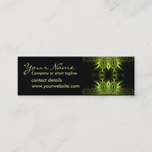 Fractal Lotus Profile Card (Front)