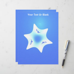 Fractal Magen Lavan Custom Letterhead
