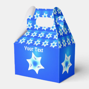 Fractal Magen Lavan (White Star) Favour Box