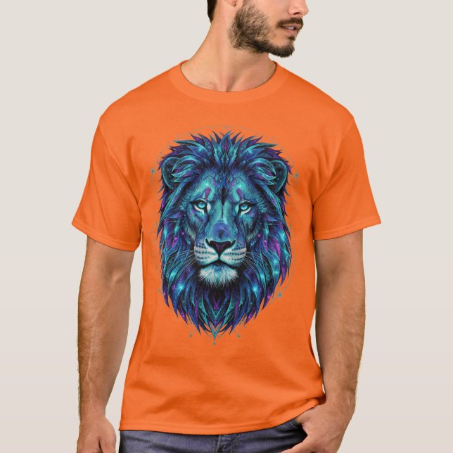Fractal Majesty Lion Tee (Front)