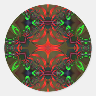 Fractal Mandala 1 - Sticker