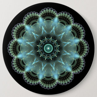 Fractal Mandala 6 Cm Round Badge