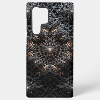Fractal Mandala Cosmic Starburst Samsung S22 Ultra Galaxy Case