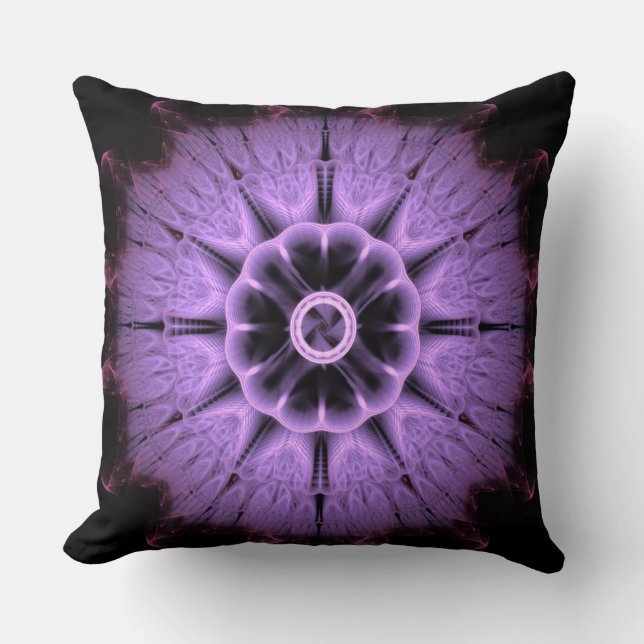 Fractal Mandala Cushion (Front)