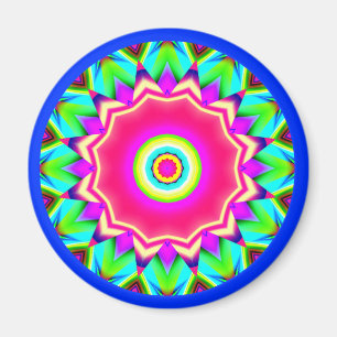 Fractal Mandala Magnet