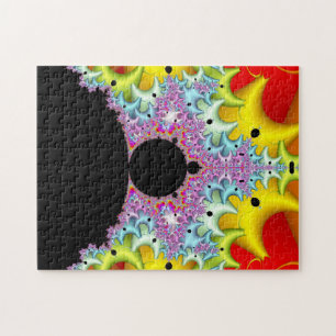Fractal Mandelbrot Multicolor Jigsaw Puzzle
