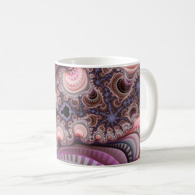 Fractal Mandelbrot New World Coffee Mug (Front Right)