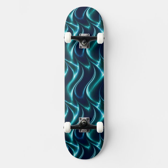 Fractal Marble 10-1 Skateboard Options (Front)