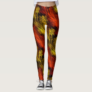 Fractal Marble 4-19 Leggings