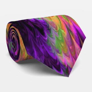 Fractal Marble 4-1 Custom Tie