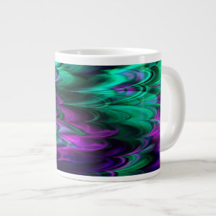 Fractal Marble 4-2 Jumbo Mug