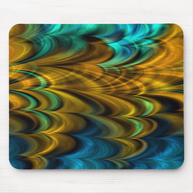 Fractal Marble 4-4 Mouse Pad (Front)