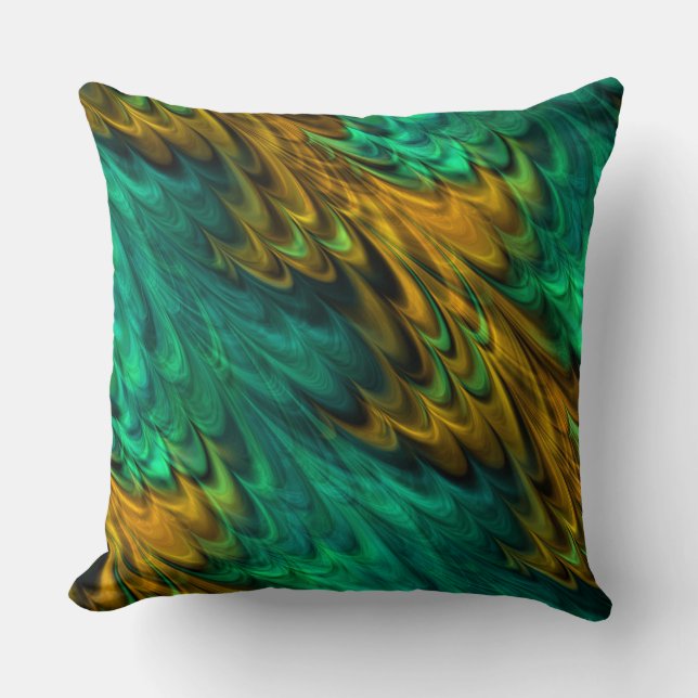Fractal Marble 4-4 Pillows (Front)