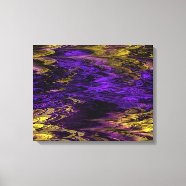 Fractal Marble 4-5 Wrapped Canvas (Front)