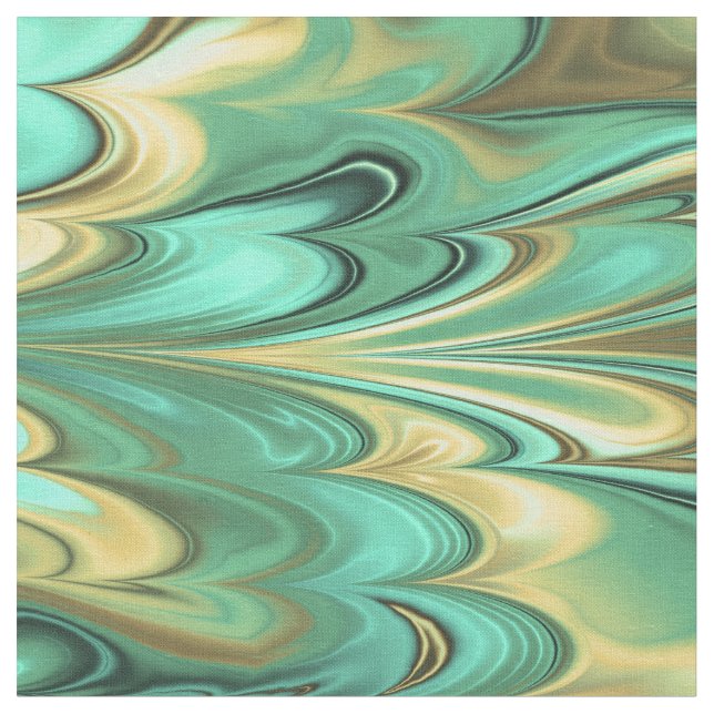 Fractal Marble 6-2 Fabric (Close Up)