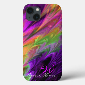 Fractal Marble Options iPhone 13 Case