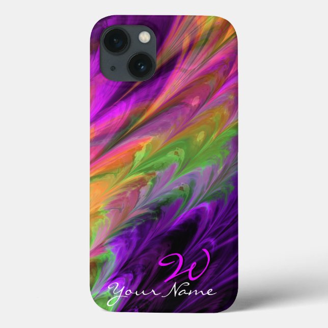 Fractal Marble Options Case-Mate iPhone Case (Back)