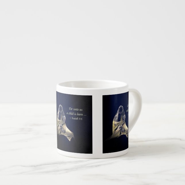 Fractal - Mother and Child Espresso Cup (Front Right)