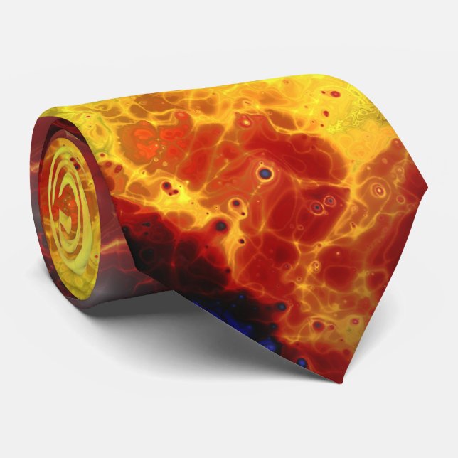 Fractal Nebula 1 Tie (Rolled)