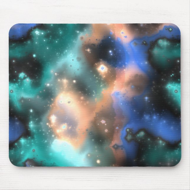 Fractal Nebula 2 Mouse Pad (Front)