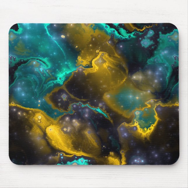 Fractal Nebula 4 Mouse Pad (Front)
