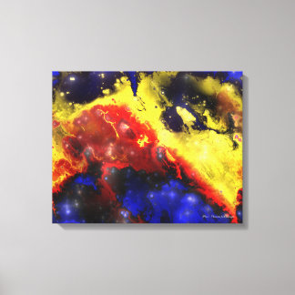 Fractal Nebulae 1 Wrapped Canvas