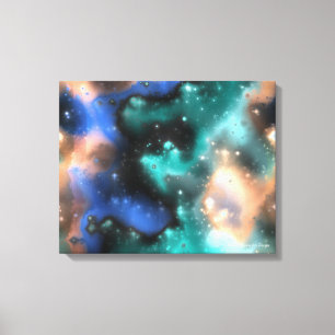 Fractal Nebulae 2 Wrapped Canvas