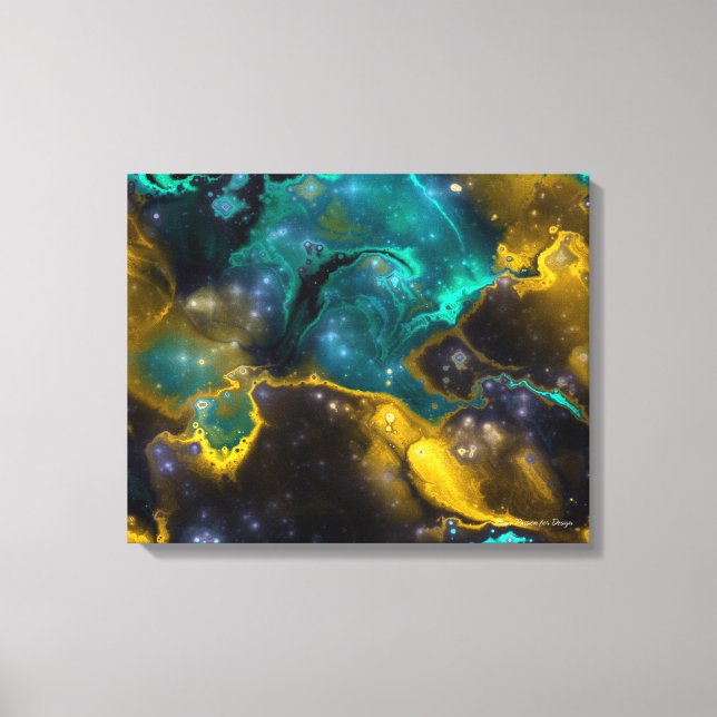 Fractal Nebulae 4 Wrapped Canvas (Front)