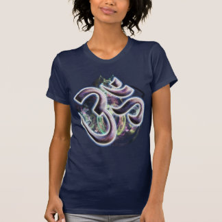 Fractal Om Ladies Shirt