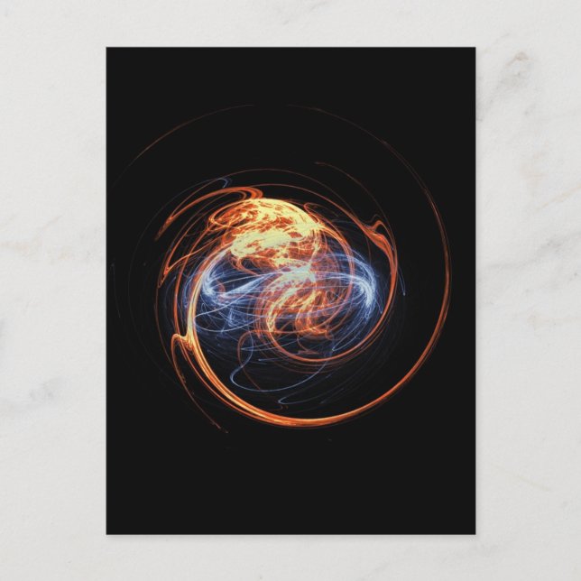 fractal one postcard (Front)