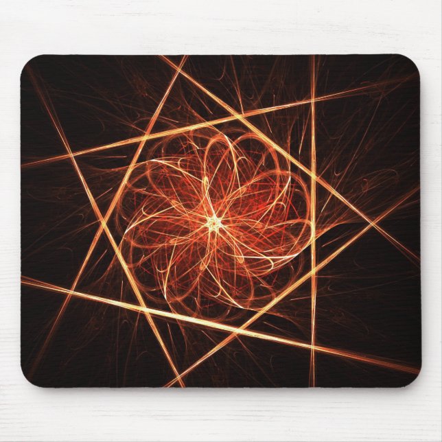 Fractal ornament mouse pad (Front)