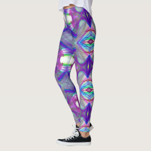fractal pattern leggings