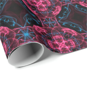 fractal pattern wrapping paper