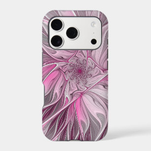 Fractal Pink Flower Dream, Floral Fantasy Pattern