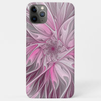 Fractal Pink Flower Dream, Floral Fantasy Pattern