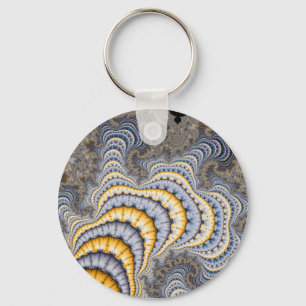 Fractal Plates - Fractal Key Ring
