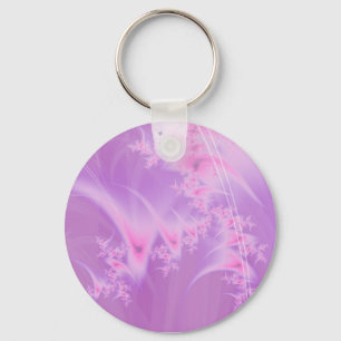Fractal Print Keychain
