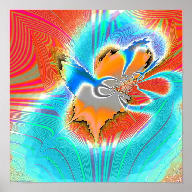 Fractal Projection 1.4c Poster (Front)