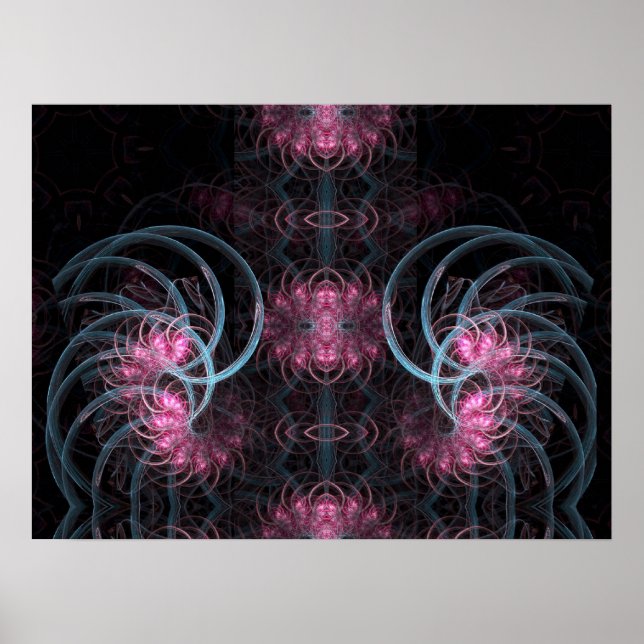 FRACTAL PSYMURAI POSTER (Front)