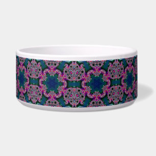 Fractal Radiance Pet Bowl