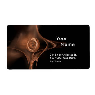 FRACTAL ROSE 1 Brown Black