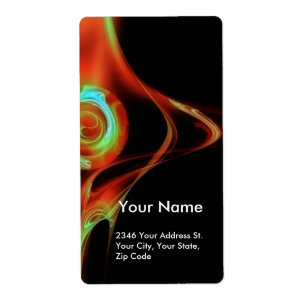 FRACTAL ROSE 1 Red Green Blue Black