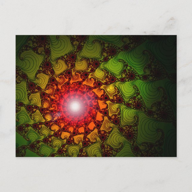 Fractal Roulette Postcard (Front)