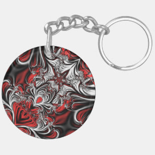 Fractal’s pattern key ring