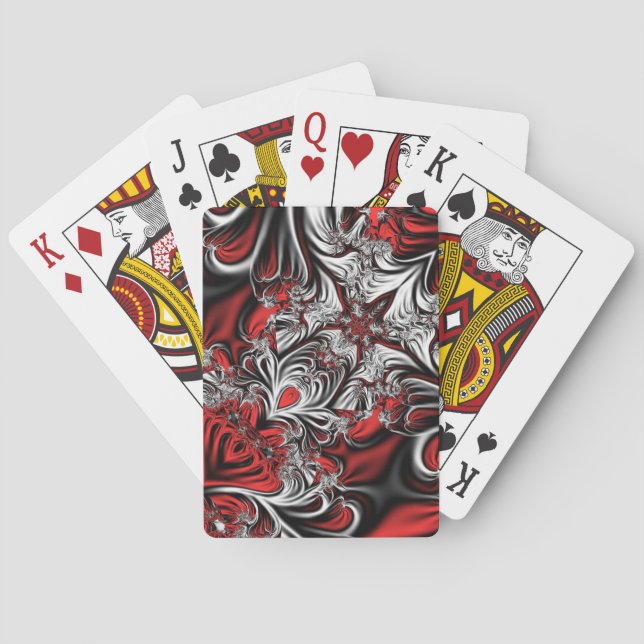 Fractal’s pattern playing cards (Back)