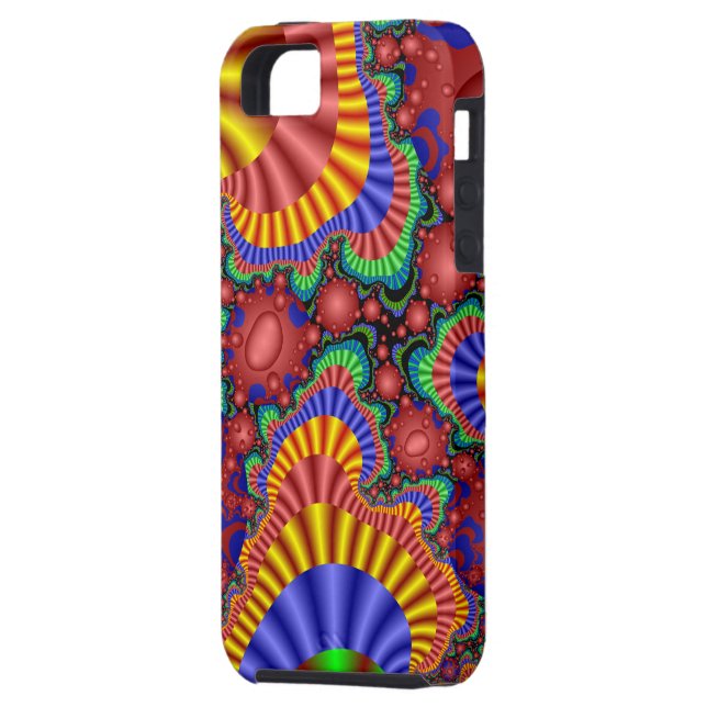 Fractal Scrambled Eggs Case-Mate iPhone Case (Back Left)